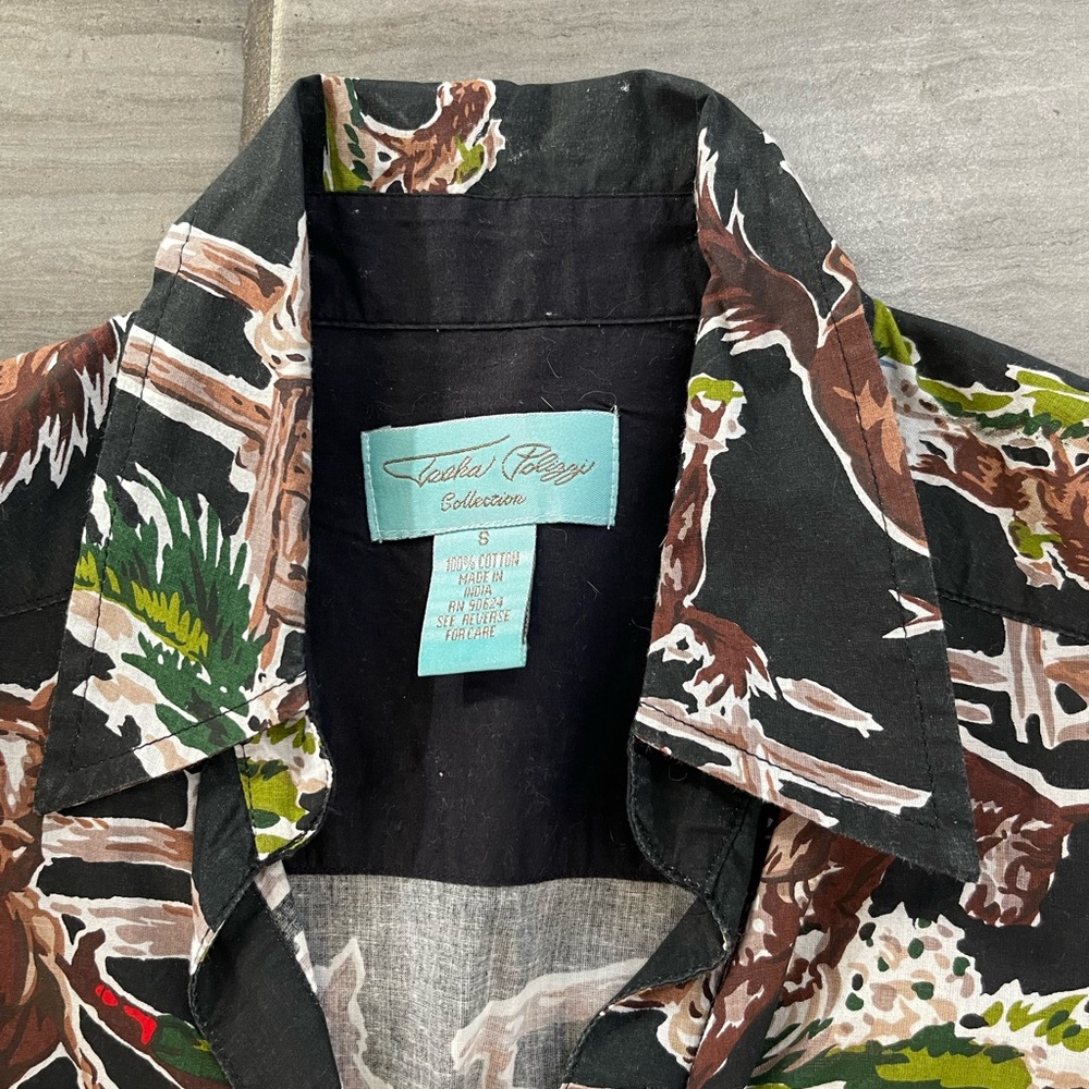 Tasha Polizzi Black Western Print Dress - Picture 2 of 2